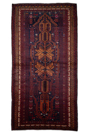 Afghan Star Medallion Tribal Rug